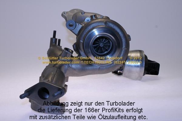 Schlütter Turbolader 166-09345EOL - Turbocompressore, Sovralimentazione autozon.pro