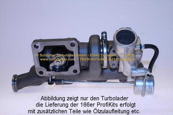 Schlütter Turbolader 166-09375EOL - Turbocompressore, Sovralimentazione autozon.pro