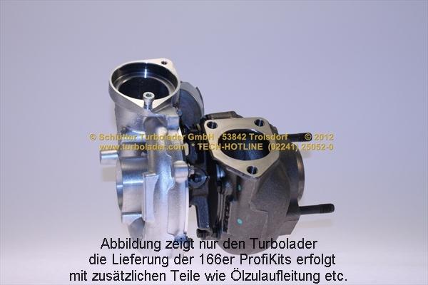 Schlütter Turbolader 166-09295 - Turbocompressore, Sovralimentazione autozon.pro