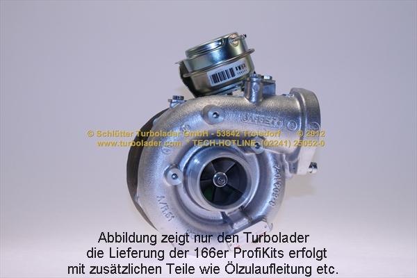 Schlütter Turbolader 166-09295 - Turbocompressore, Sovralimentazione autozon.pro