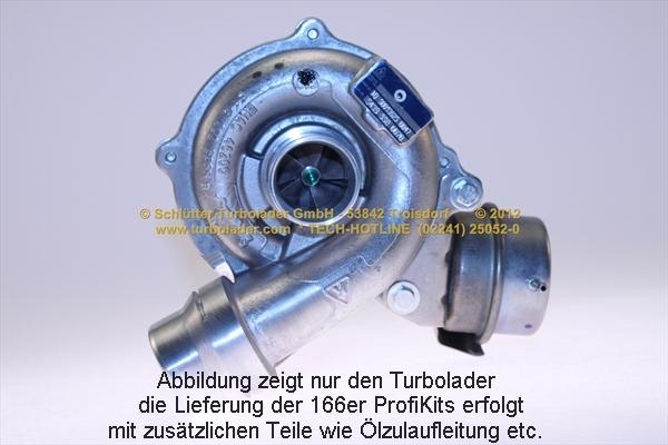 Schlütter Turbolader 166-09265 - Turbocompressore, Sovralimentazione autozon.pro