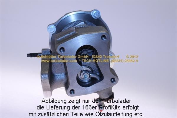 Schlütter Turbolader 166-09220 - Turbocompressore, Sovralimentazione autozon.pro