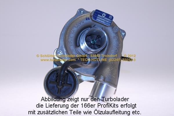 Schlütter Turbolader 166-09220 - Turbocompressore, Sovralimentazione autozon.pro