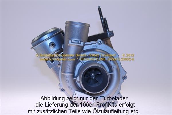 Schlütter Turbolader 166-09230 - Turbocompressore, Sovralimentazione autozon.pro