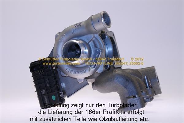 Schlütter Turbolader 166-05075EOL - Turbocompressore, Sovralimentazione autozon.pro