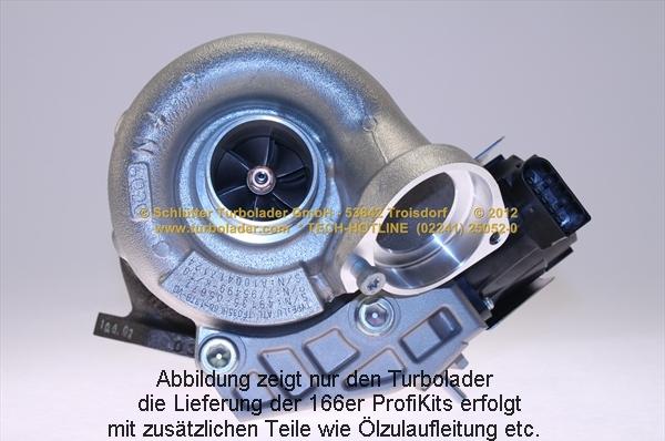 Schlütter Turbolader 166-05181 - Turbocompressore, Sovralimentazione autozon.pro