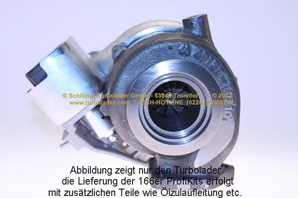 Schlütter Turbolader 166-05181 - Turbocompressore, Sovralimentazione autozon.pro