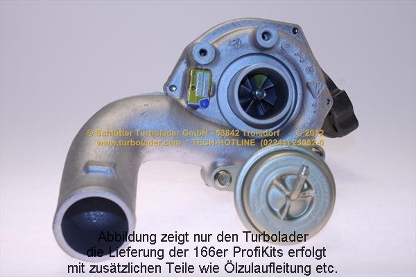 Schlütter Turbolader 166-00915 - Turbocompressore, Sovralimentazione autozon.pro