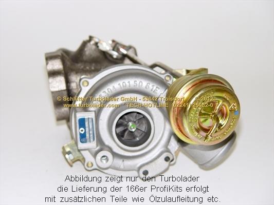 Schlütter Turbolader 166-00910 - Turbocompressore, Sovralimentazione autozon.pro