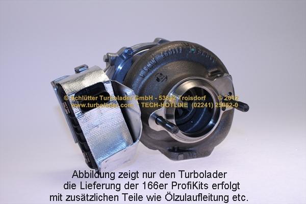 Schlütter Turbolader 166-00930EOL - Turbocompressore, Sovralimentazione autozon.pro