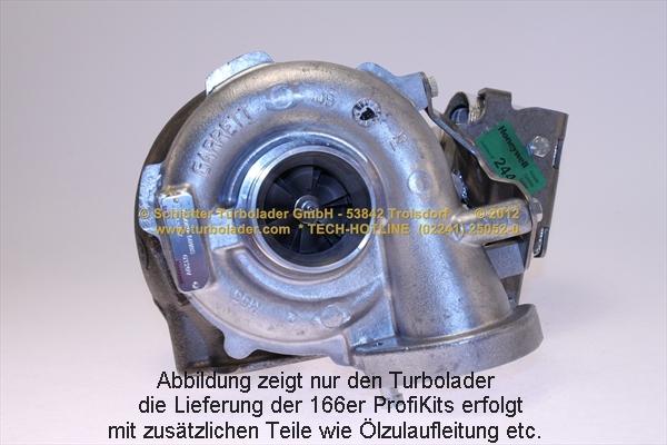 Schlütter Turbolader 166-00930EOL - Turbocompressore, Sovralimentazione autozon.pro