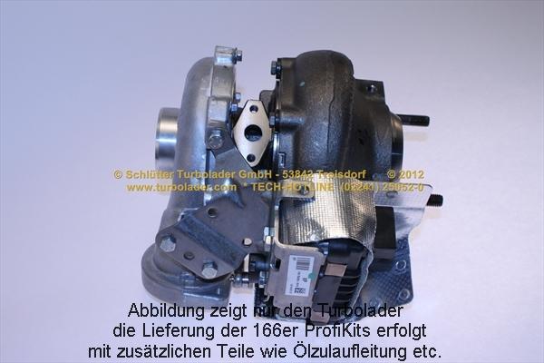 Schlütter Turbolader 166-00930 - Turbocompressore, Sovralimentazione autozon.pro