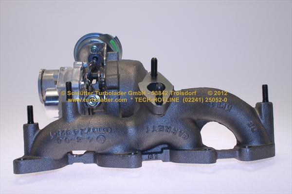 Schlütter Turbolader 166-00921 - Turbocompressore, Sovralimentazione autozon.pro