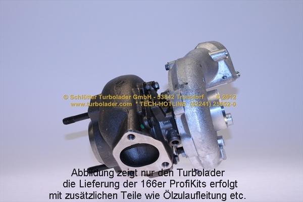 Schlütter Turbolader 166-00455 D - Turbocompressore, Sovralimentazione autozon.pro