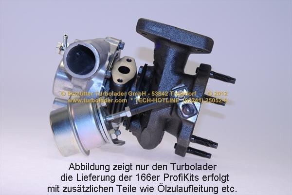 Schlütter Turbolader 166-00490 - Turbocompressore, Sovralimentazione autozon.pro