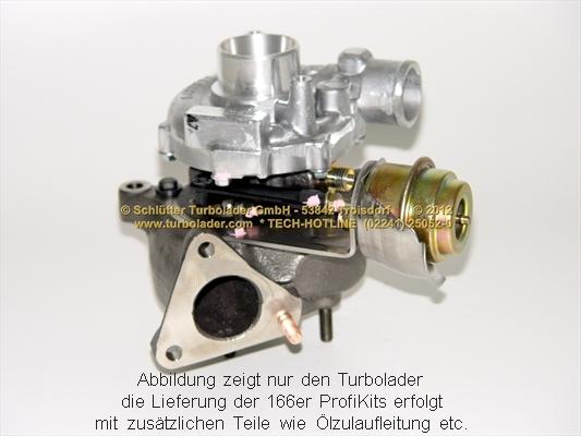 Schlütter Turbolader 166-00590EOL - Turbocompressore, Sovralimentazione autozon.pro