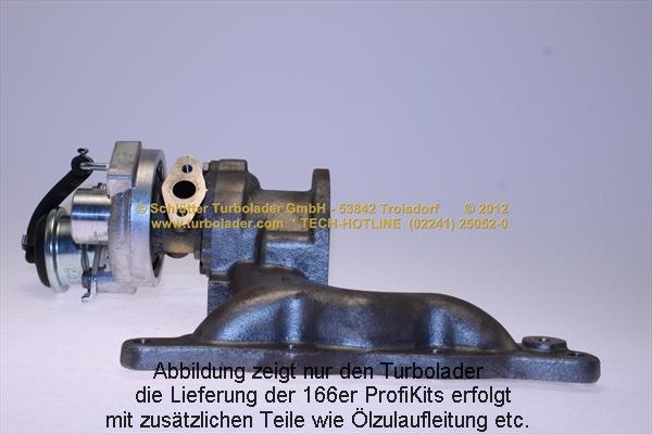 Schlütter Turbolader 166-00515 - Turbocompressore, Sovralimentazione autozon.pro