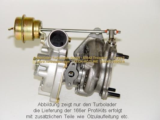 Schlütter Turbolader 166-00580EOL - Turbocompressore, Sovralimentazione autozon.pro