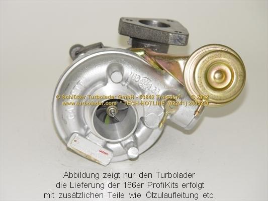 Schlütter Turbolader 166-00530 - Turbocompressore, Sovralimentazione autozon.pro