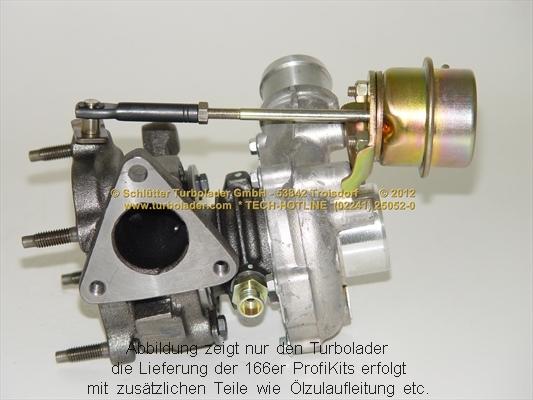 Schlütter Turbolader 166-00580EOL - Turbocompressore, Sovralimentazione autozon.pro