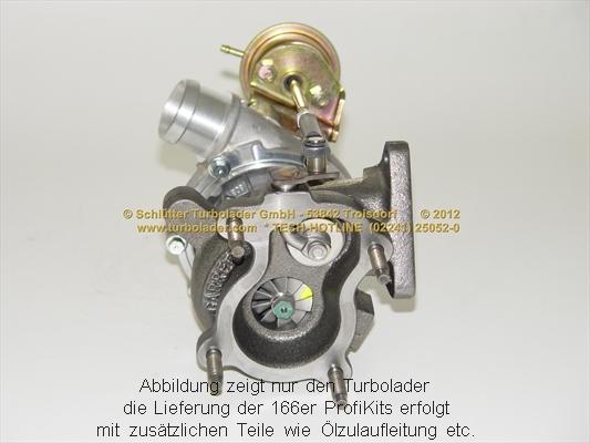 Schlütter Turbolader 166-00580EOL - Turbocompressore, Sovralimentazione autozon.pro