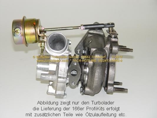 Schlütter Turbolader 166-00580EOL - Turbocompressore, Sovralimentazione autozon.pro