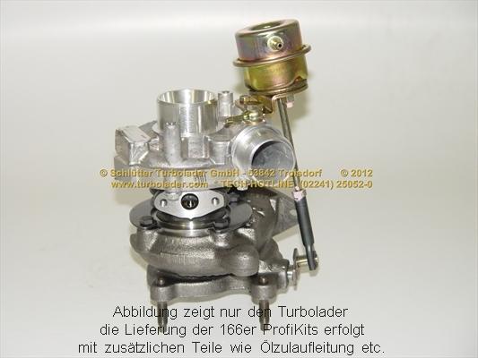 Schlütter Turbolader 166-00580EOL - Turbocompressore, Sovralimentazione autozon.pro