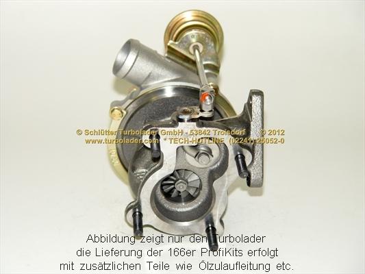 Schlütter Turbolader 166-00580EOL - Turbocompressore, Sovralimentazione autozon.pro