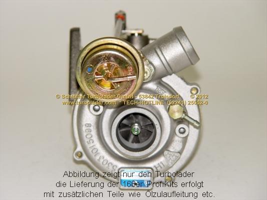 Schlütter Turbolader 166-00580EOL - Turbocompressore, Sovralimentazione autozon.pro