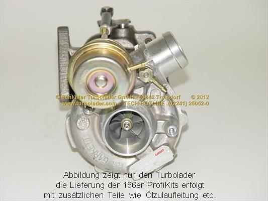 Schlütter Turbolader 166-00580EOL - Turbocompressore, Sovralimentazione autozon.pro