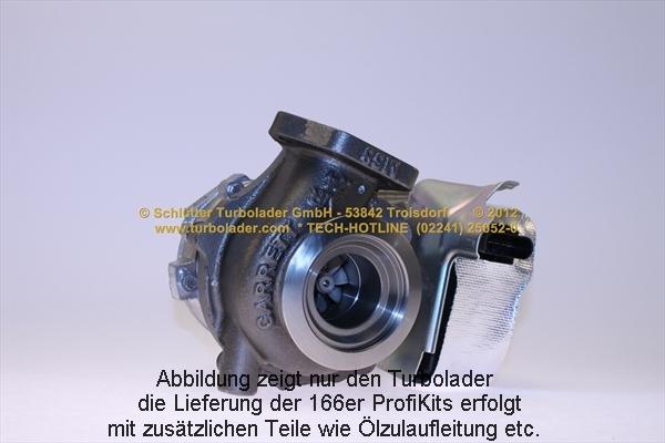 Schlütter Turbolader 166-00625 - Turbocompressore, Sovralimentazione autozon.pro