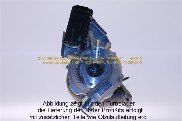 Schlütter Turbolader 166-00055EOL - Turbocompressore, Sovralimentazione autozon.pro