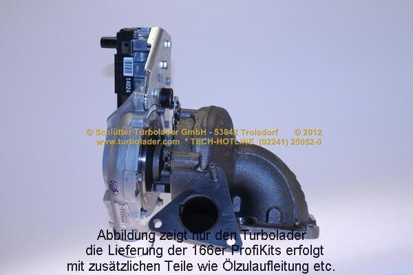 Schlütter Turbolader 166-00055 - Turbocompressore, Sovralimentazione autozon.pro