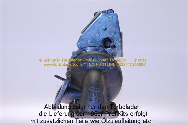 Schlütter Turbolader 166-00055EOL - Turbocompressore, Sovralimentazione autozon.pro