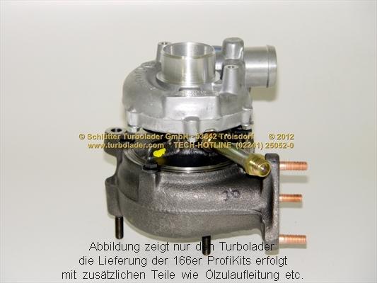 Schlütter Turbolader 166-00060EOL - Turbocompressore, Sovralimentazione autozon.pro