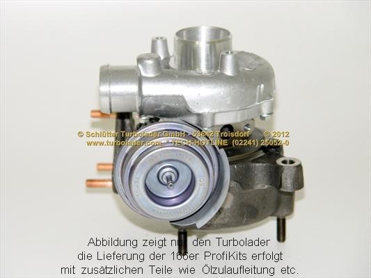 Schlütter Turbolader 166-00060EOL - Turbocompressore, Sovralimentazione autozon.pro