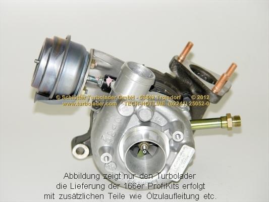 Schlütter Turbolader 166-00060 - Turbocompressore, Sovralimentazione autozon.pro