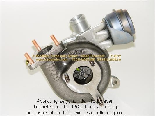 Schlütter Turbolader 166-00060EOL - Turbocompressore, Sovralimentazione autozon.pro