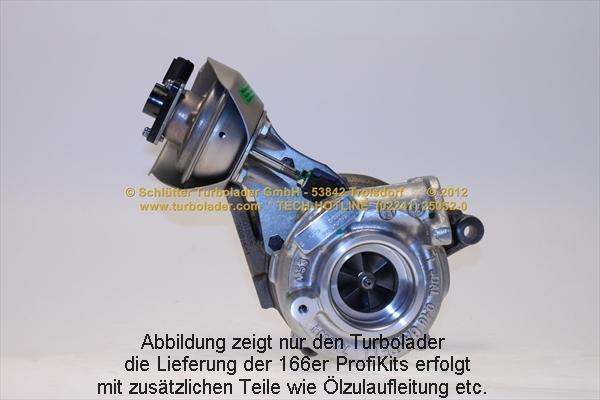 Schlütter Turbolader 166-00145 D1 - Turbocompressore, Sovralimentazione autozon.pro