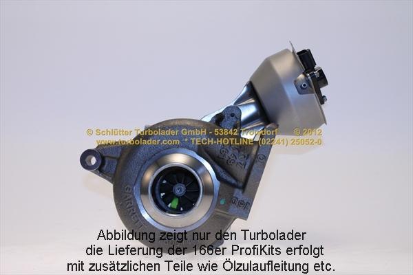 Schlütter Turbolader 166-00145 D1 - Turbocompressore, Sovralimentazione autozon.pro