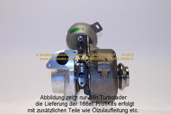 Schlütter Turbolader 166-00145 D1 - Turbocompressore, Sovralimentazione autozon.pro