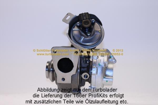 Schlütter Turbolader 166-00145 - Turbocompressore, Sovralimentazione autozon.pro