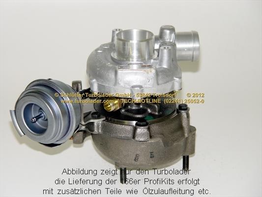 Schlütter Turbolader 166-00100 - Turbocompressore, Sovralimentazione autozon.pro