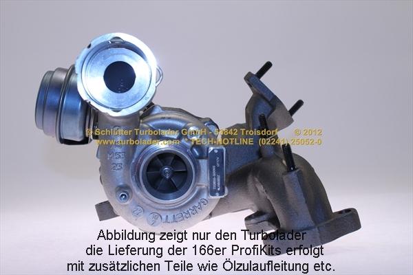 Schlütter Turbolader 166-01180 - Turbocompressore, Sovralimentazione autozon.pro