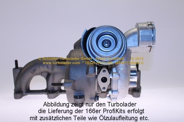 Schlütter Turbolader 166-01180 - Turbocompressore, Sovralimentazione autozon.pro