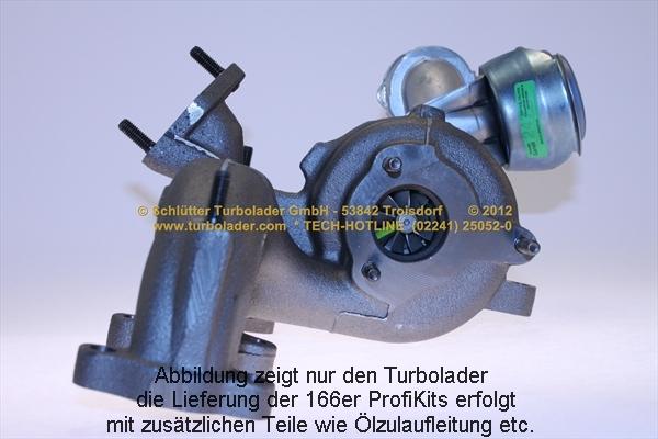 Schlütter Turbolader 166-00180 - Turbocompressore, Sovralimentazione autozon.pro