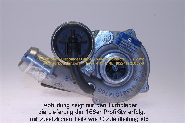 Schlütter Turbolader 166-00855 - Turbocompressore, Sovralimentazione autozon.pro