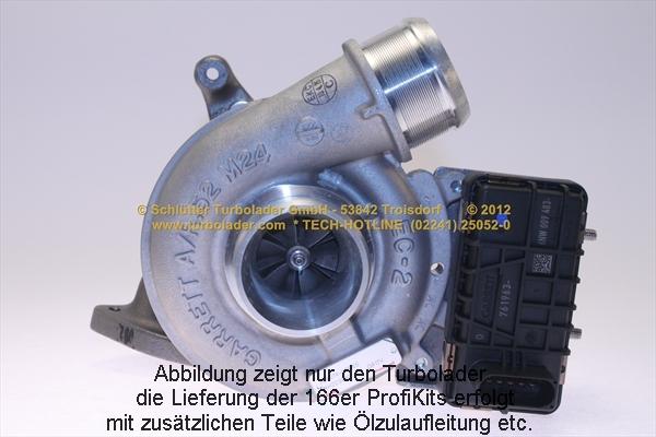 Schlütter Turbolader 166-00860 - Turbocompressore, Sovralimentazione autozon.pro