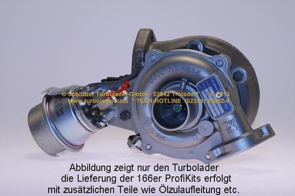 Schlütter Turbolader 166-00316 - Turbocompressore, Sovralimentazione autozon.pro