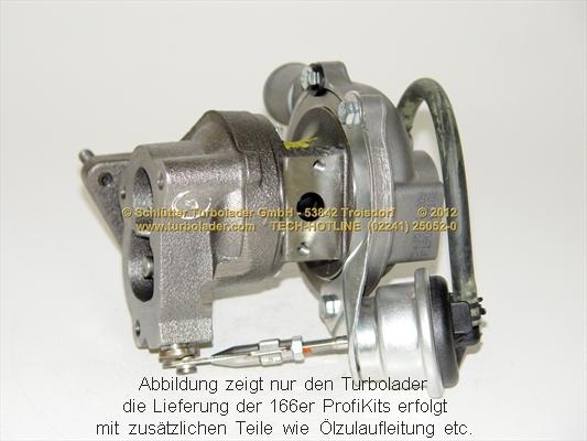 Schlütter Turbolader 166-00345EOL - Turbocompressore, Sovralimentazione autozon.pro